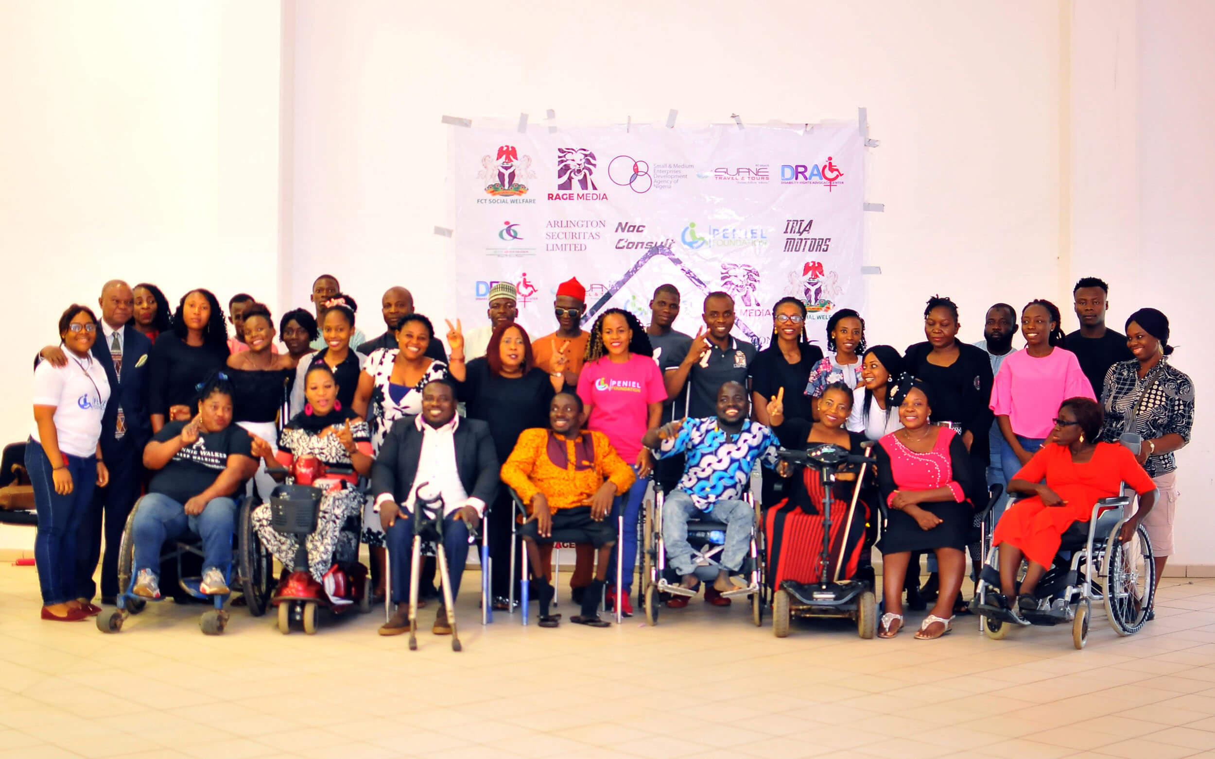 Peniel Foundation Group Photo with Peniel Foundation Day Attendees & Speakers